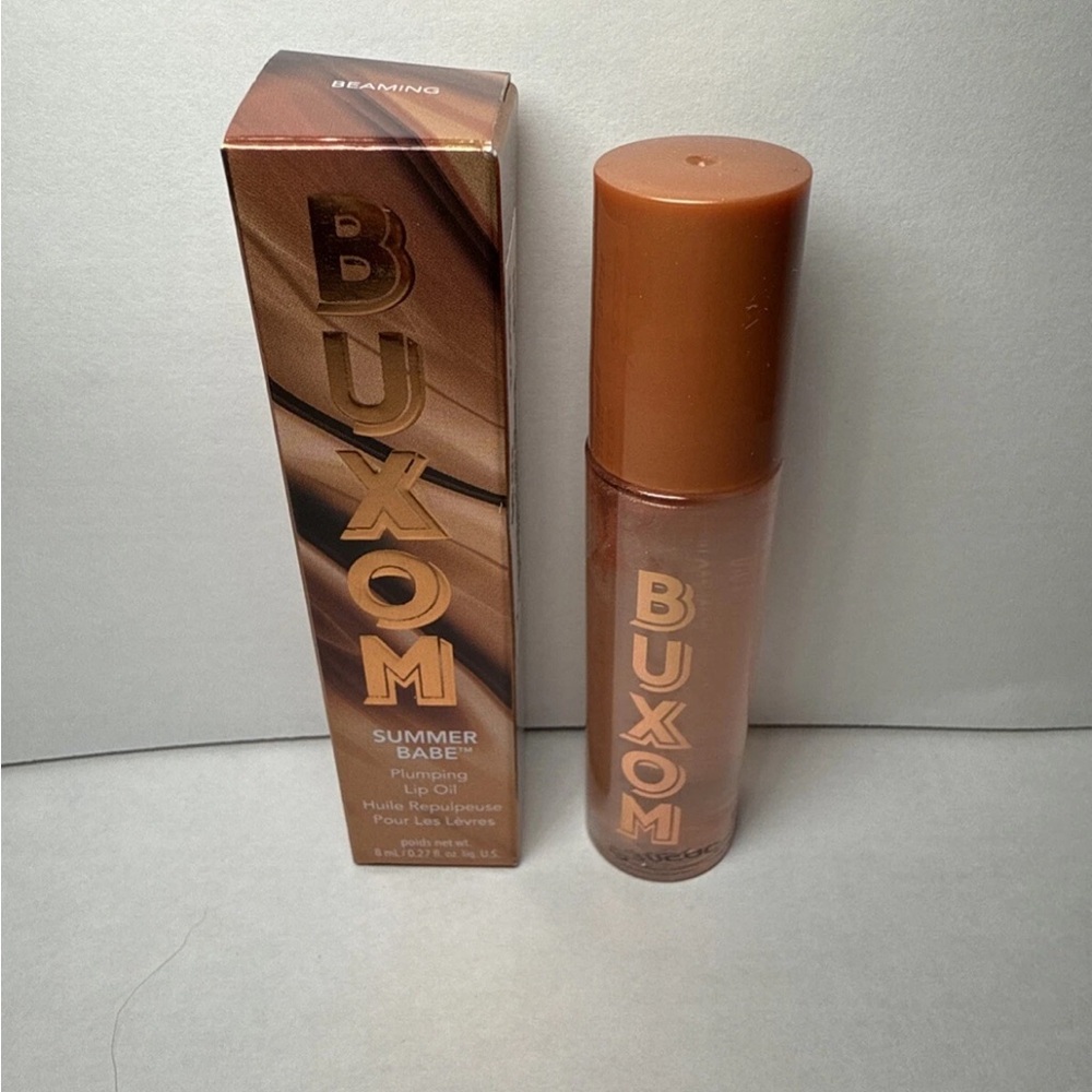 Buxom Summer Babe Lip Oil in Warm Brown
